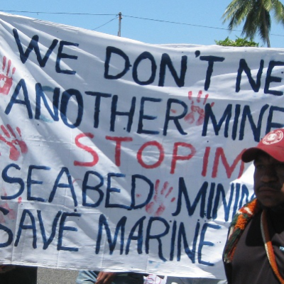 Minister ignoring community opposition to seabed mining 