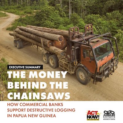 How commercial banks have supported PNG’s destructive logging boom